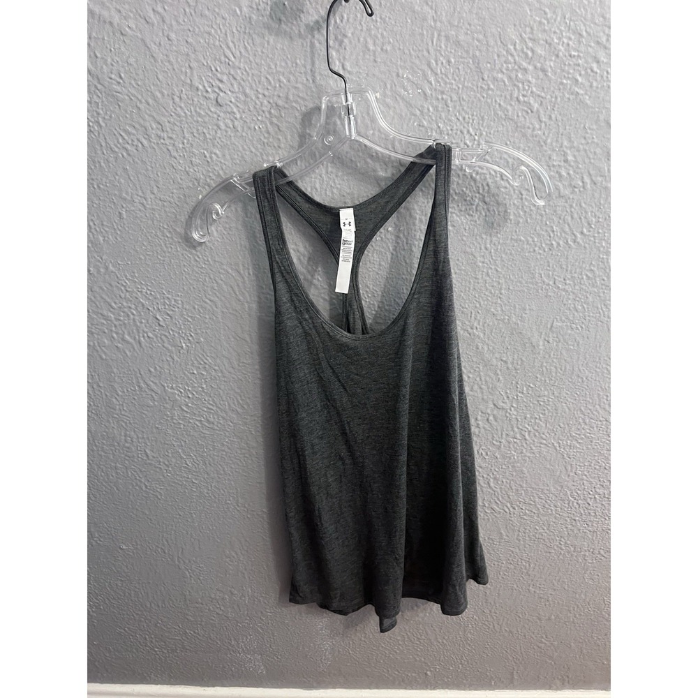 Under Armour Womens Size Large Pull‎ Over Activewear Tank Top Gray